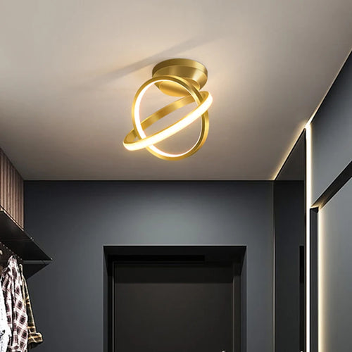 Modern minimalist LED ceiling light for home decor - vue 5 sur 26