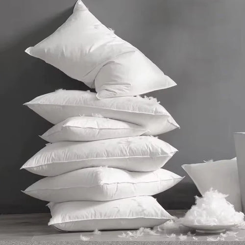 oreiller en plumes d'oie antibactérien à mémoire de forme