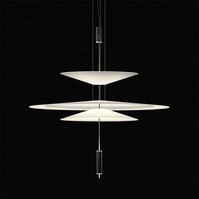 Modern acrylic pendant light nordic designer style - vue 4 sur 14