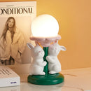 lampe de bureau kawaii lapin mignon décoration princesses cadeau luxe