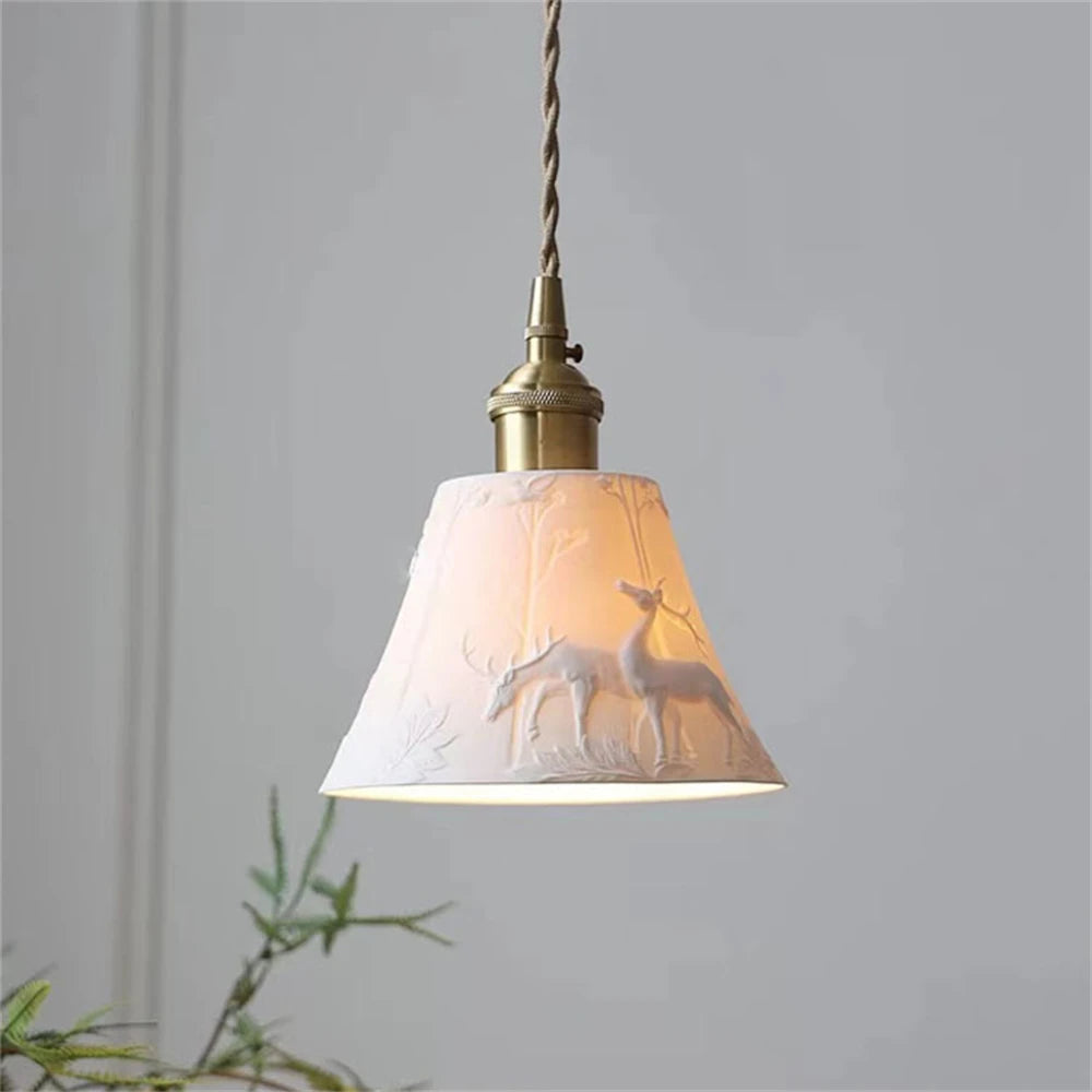 plafonnier moderne en céramique pour décoration intérieure élégante - vue 4 sur 12
