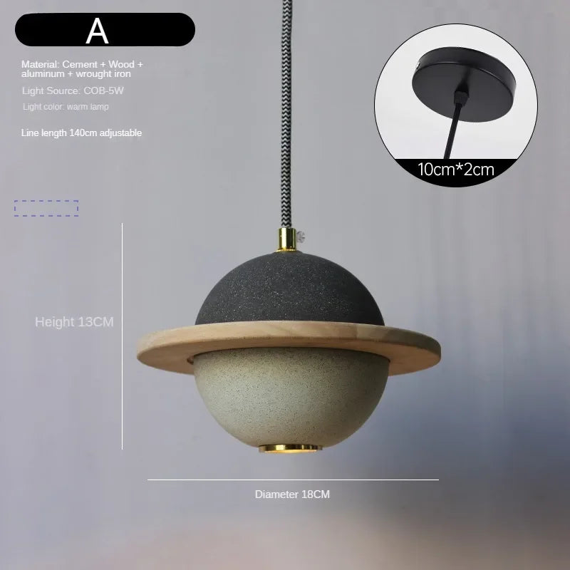 lustre moderne à led design créatif pour enfants - vue 13 sur 15
