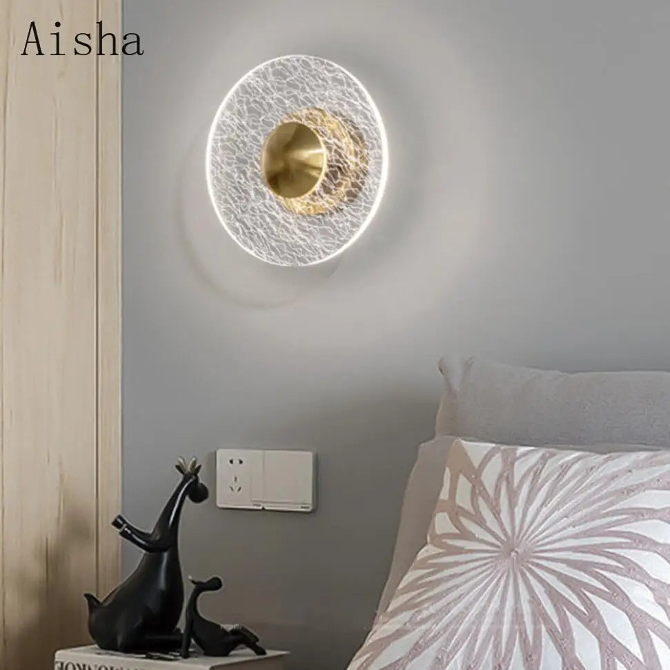 applique murale led fleur en acrylique décoration artistique intérieure - vue 5 sur 9