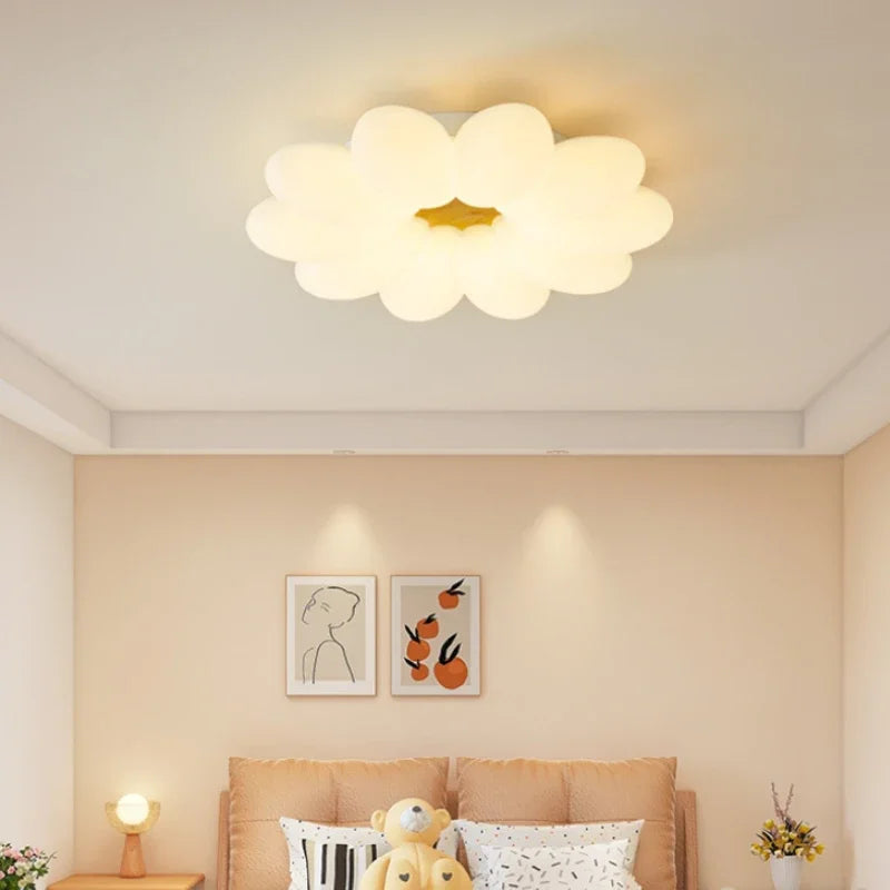lustre créatif à pétales pour une ambiance chaleureuse et apaisante - vue 3 sur 24