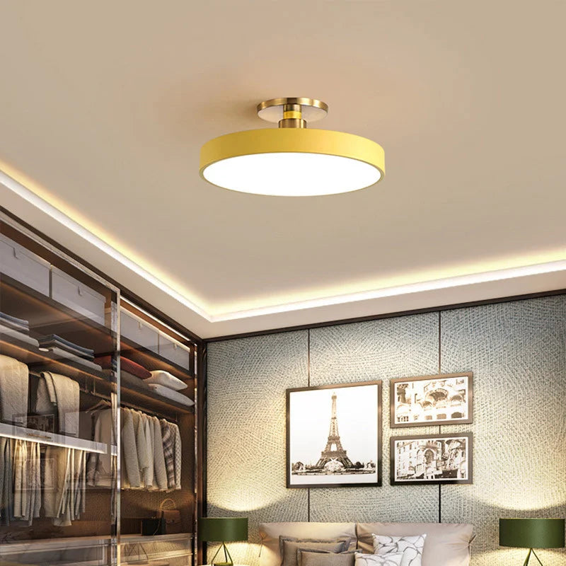 lampe led nordique créative macaron romantique minimaliste