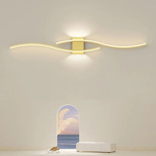 applique murale LED lampe longue bande appliques TV fond éclairage décoratif pour chambre salon maison intérieur luminaire - vue 2 sur 10
