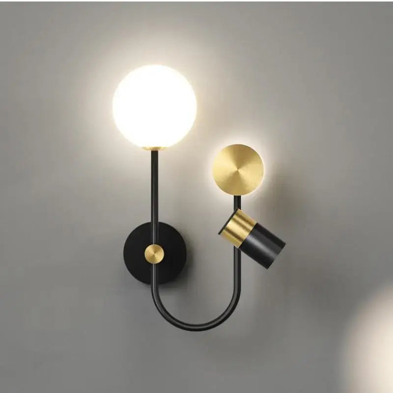 applique murale spot led en métal pour intérieur décoratif - vue 3 sur 13