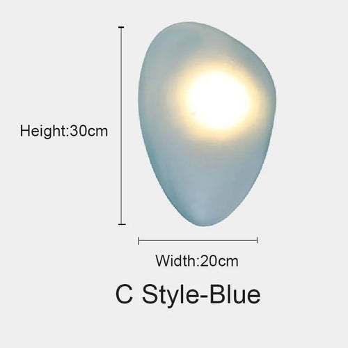 Applique murale Coloré LED galet - vue 19 sur 21