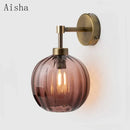Modern wall light for colourful interior decor
