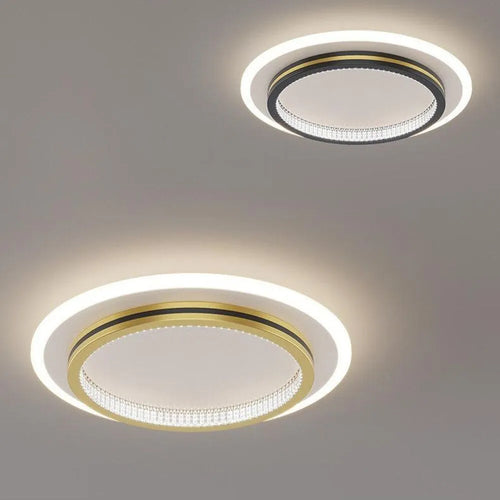 Plafond moderne à LEDs lampes pour salon chambre luxe décor luminaires intérieur couloir plafonnier avec télécommande - vue 2 sur 14