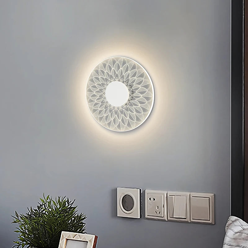Moderne Ultra-mince salon porche balcon couloir allée LED plafonnier intérieur lustre acrylique светильник un plafonniers - vue 4 sur 15