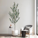 Realistic artificial olive tree for indoor and outdoor decoration