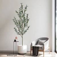 Realistic artificial olive tree for indoor and outdoor decoration