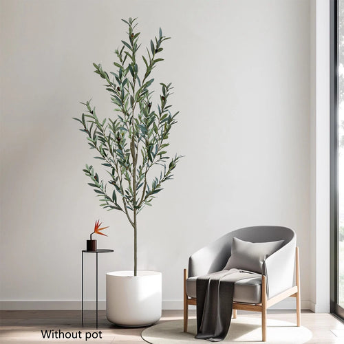 Realistic artificial olive tree for indoor and outdoor decoration