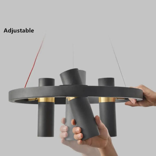 Kitchen Island Hanging Spotlight Living Room Pendant Lamp Ceiling Chandelier Suspension - vue 7 sur 9