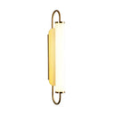 Nordic Minimalist Long White LED Wall Lamp for Bedroom Headboard, Modern and Personalized Living Room Balcony Lighting Fixtures