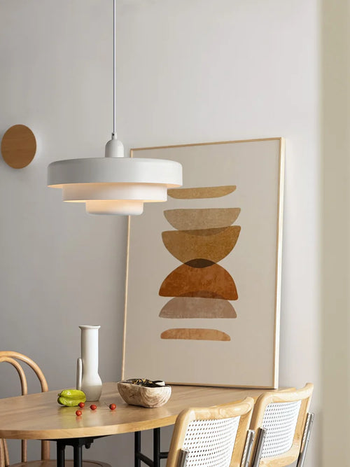Minimalist pendant chandelier for dining table decor - vue 5 sur 9