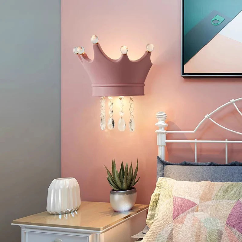 appliques murales en cristal pour chambre d'enfant moderne - vue 3 sur 6