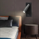 Applique murale LED lampe liseuse chambre rotatif mur rotatif lumières salon à côté de la lampe