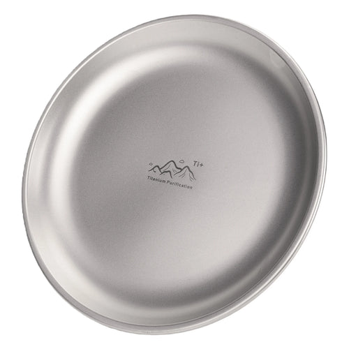 Assiette titane légère camping randonnée 14 17 20cm