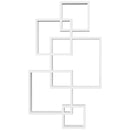 HOMCOM wall shelf with 5 cubes for living room bedroom 49,5x10,2x86 cm
