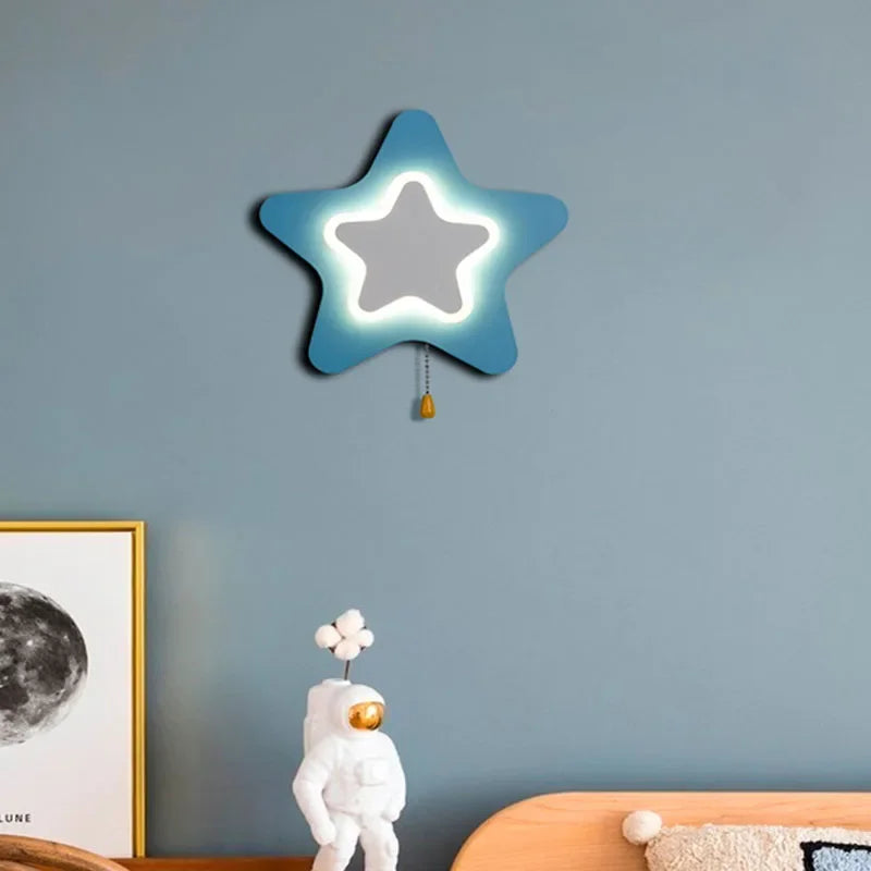 Applique murale LED moderne pour enfants chambre chevet étude allée mur lumière d'ambiance intérieur maison décorative luminaire - vue 6 sur 13