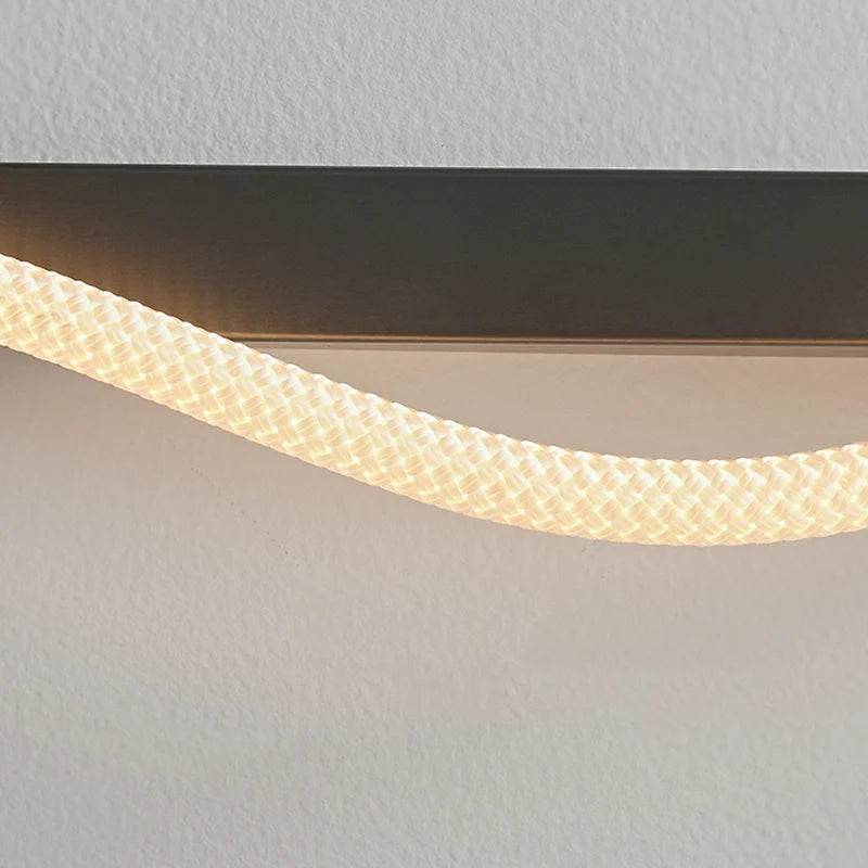 applique murale moderne minimaliste en acier inoxydable design élégant - vue 5 sur 7