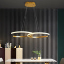 Minimalist Nordic design chandelier for contemporary interiors