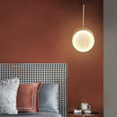 lustre en marbre double face pour décoration intérieure moderne