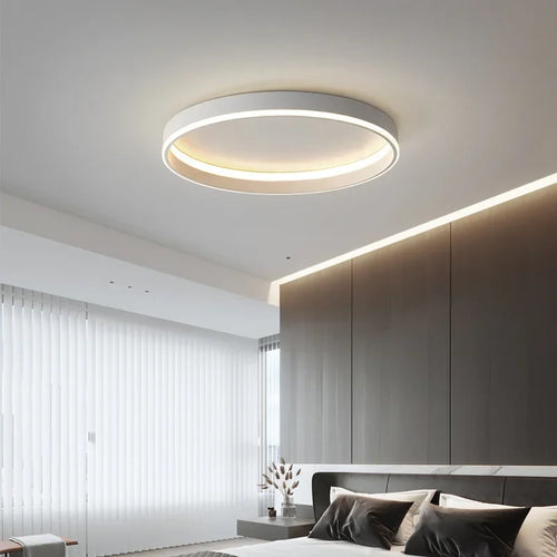Plafonnier led ronde nordique pour intérieur