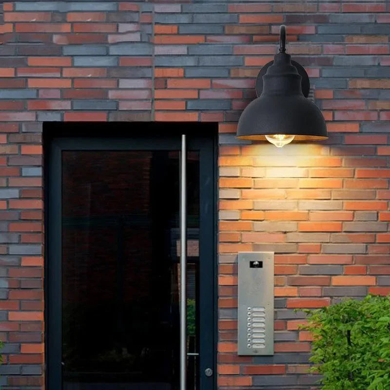 applique murale étanche style industriel pour extérieur jardin et cour - vue 7 sur 15