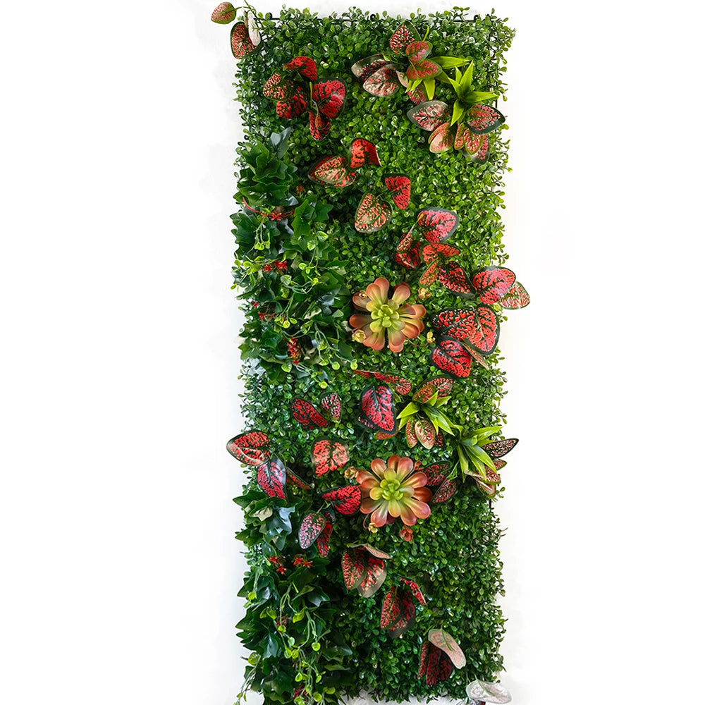 décoration murale artificielle herbe chlorophytum pour jardin et événements - vue 12 sur 23