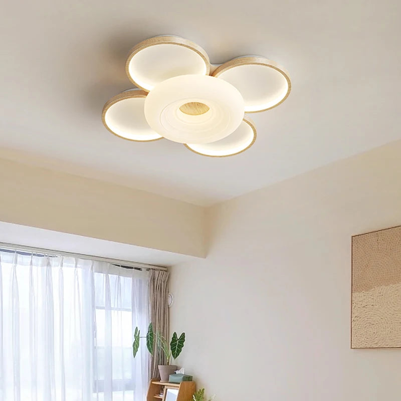 Modern nordic LED atmospheric minimalist living room lamp - vue 4 sur 10