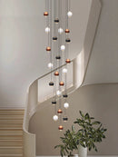 Creative chandelier for minimalist and modern lighting