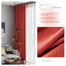 Rideau occultant style français pour salon chambre balcon