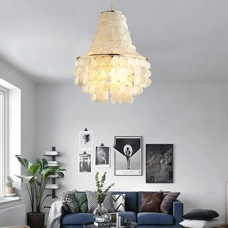 lustre moderne à LED pour décoration intérieure élégante - vue 5 sur 10