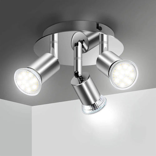 projecteur rotatif monté en surface moderne downlight sur rail