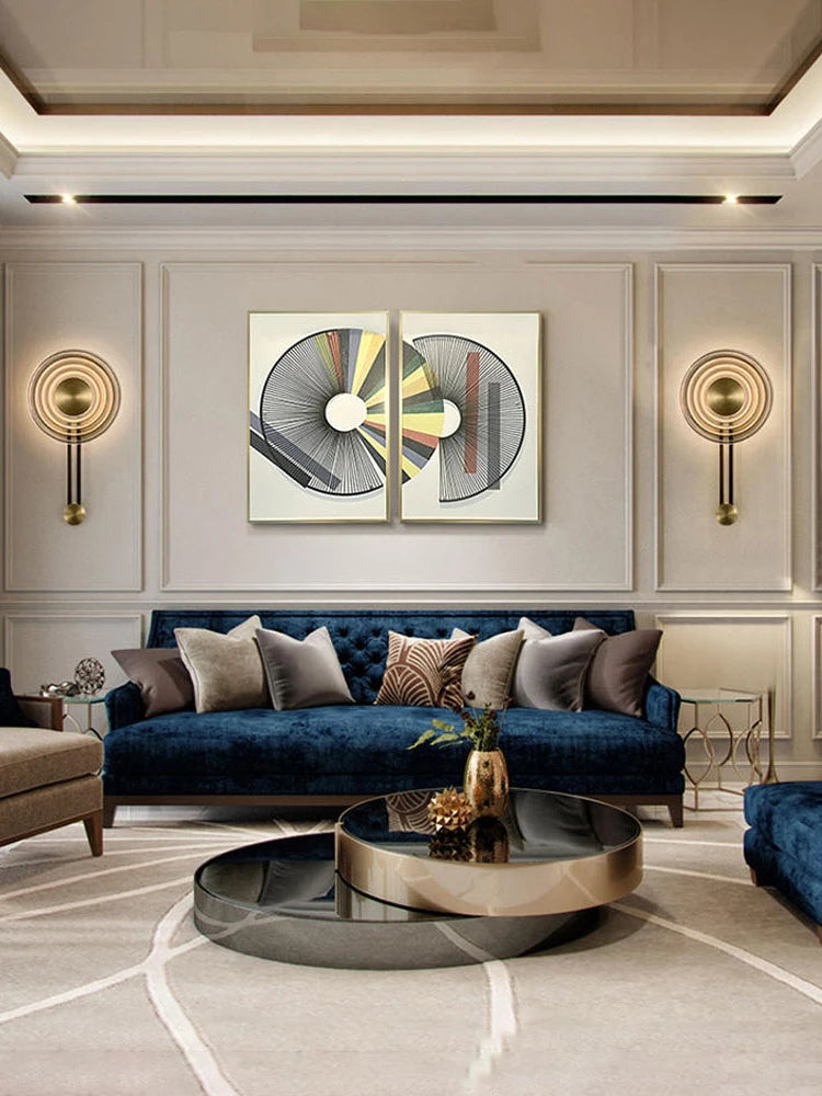 applique murale design minimaliste en verre pour intérieur - vue 5 sur 8
