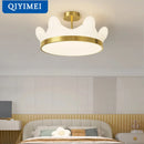 lustre qiyimei pour chambre de filles éclairage intérieur décoratif