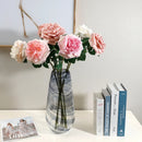 Realistic artificial latex flowers for elegant decoration
