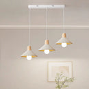 lustre nordique pastoral multi-têtes lampes décoratives simples