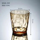 Verres incassables acrylique reutilisables pour vin biere jus