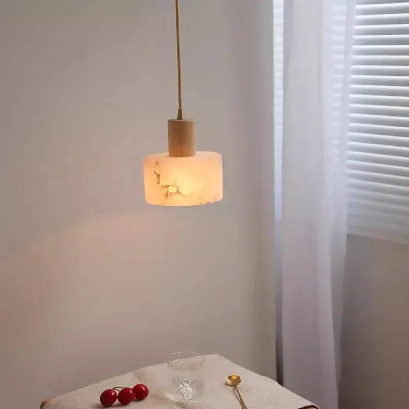 suspension en marbre nordique design moderne pour intérieur - vue 3 sur 7
