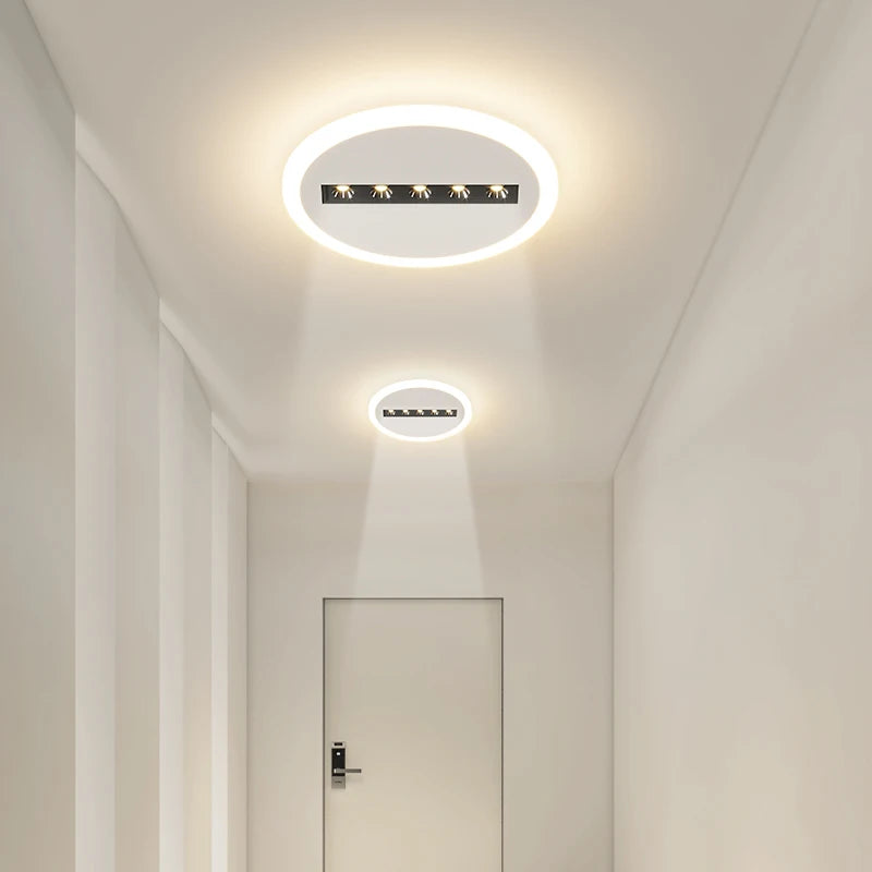 plafonnier sans aspiration magnétique monté en surface décoratif - vue 4 sur 14