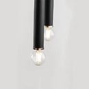 lustre créatif à 2 ampoules hauteur réglable