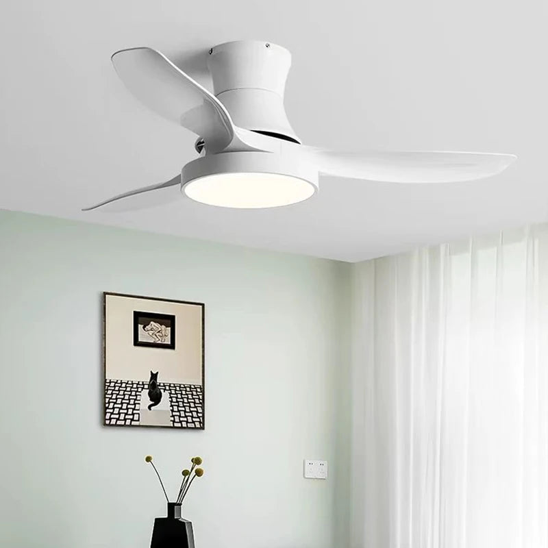 ventilateur de plafond moderne avec lumière design pour intérieur - vue 6 sur 14