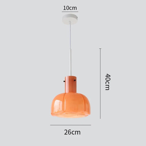 Lampe suspension restaurant rétro nordique - vue 9 sur 11