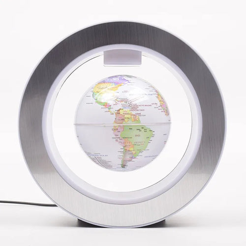 Magnetic levitation globe decoration living room black technology novel high-end decorative gifts with hand gifts, - vue 5 sur 13