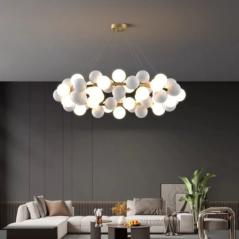 lampes led suspendues design moderne luminaire décoratif intérieur
