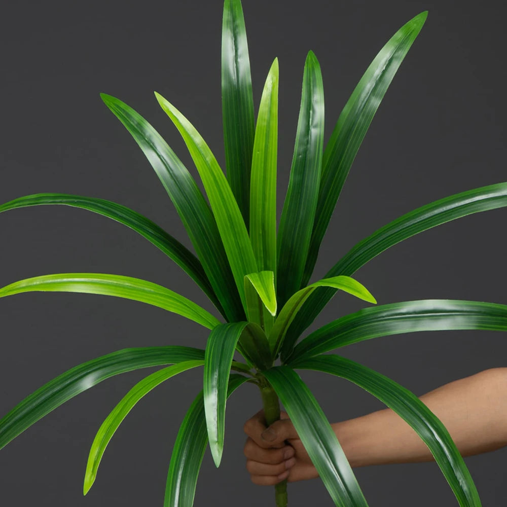 plantes artificielles de magnolia et feuilles tropicales pour décoration - vue 5 sur 9